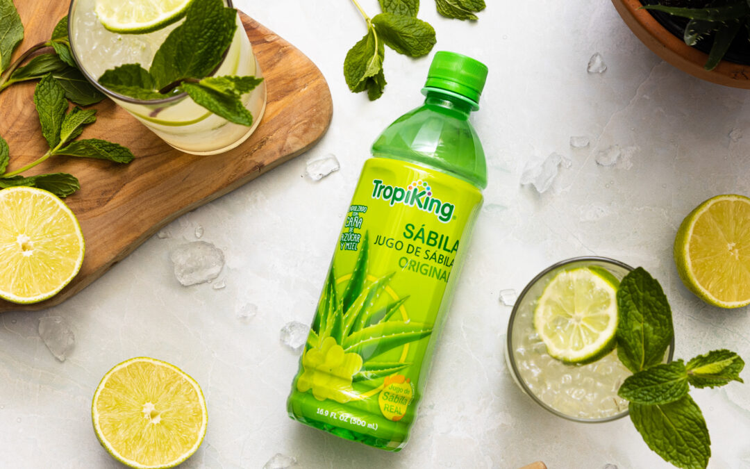 Aloe and Mint Limeade Spritzer