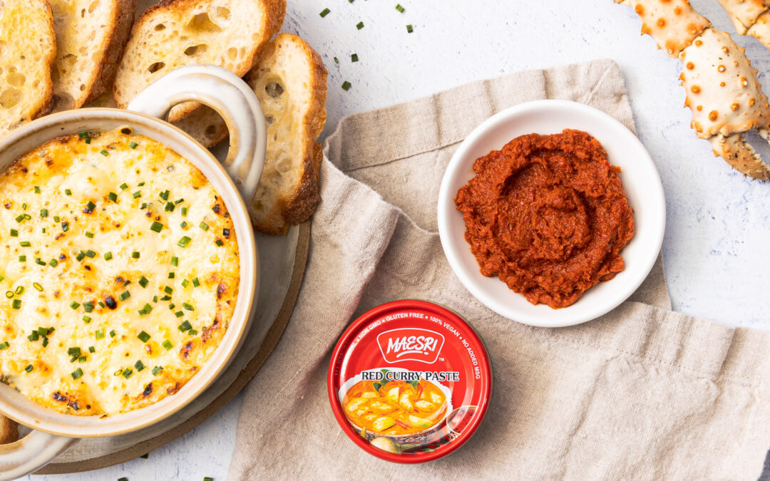 Red Curry Crab Dip